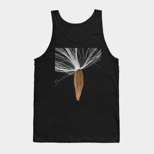 Seed of Lapsana communis, the common nipplewort Tank Top by SDym Photography